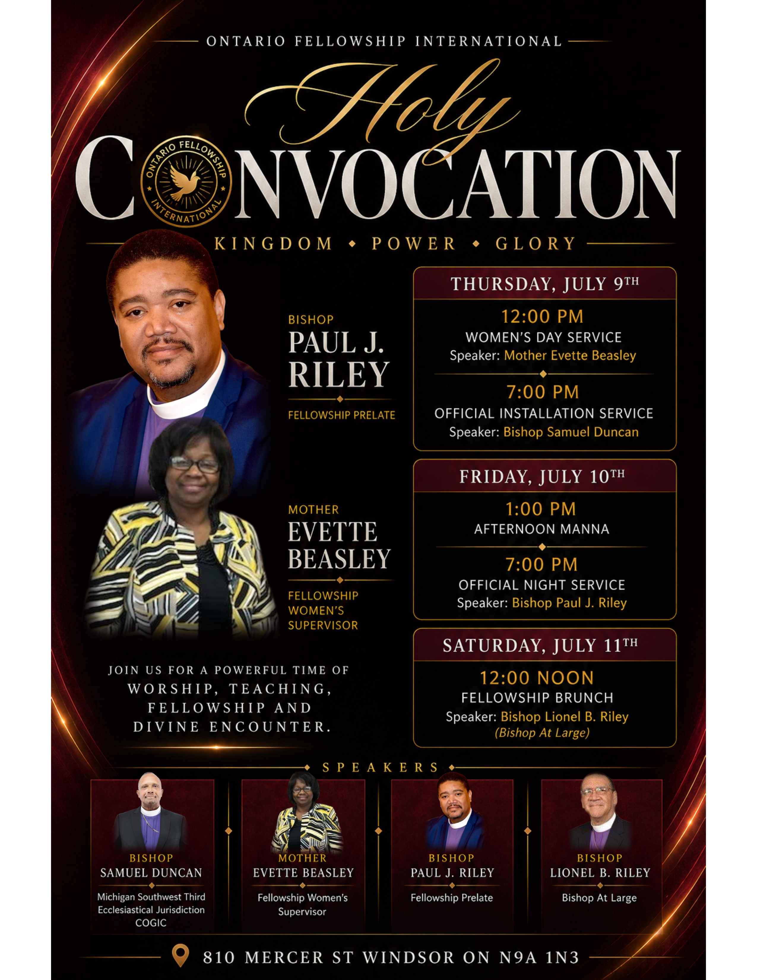 Holy Convocation 2026